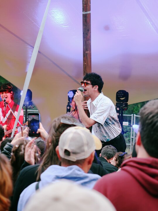 Dressed Like Boys performing on stage at Immergut Festival 2026.