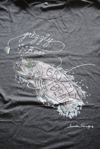 Grizzly Bear "Fish" band t-shirt