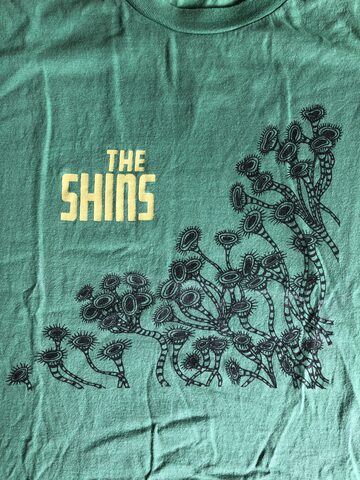 The Shins "Sea Anemone" band shirt