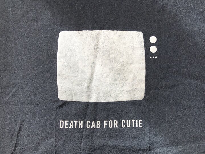 Death Cab for Cutie band shirt