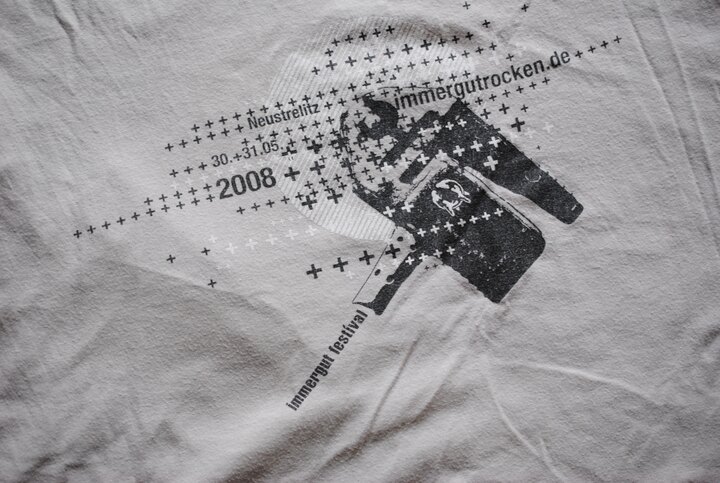 Immergut 2008 festival shirt